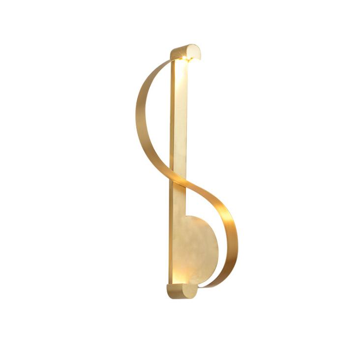 LED Music Symbol Wall Light