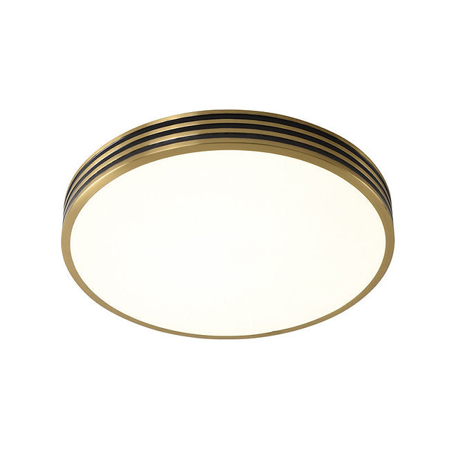 LED Full Brass Vintage Style Ceiling Light