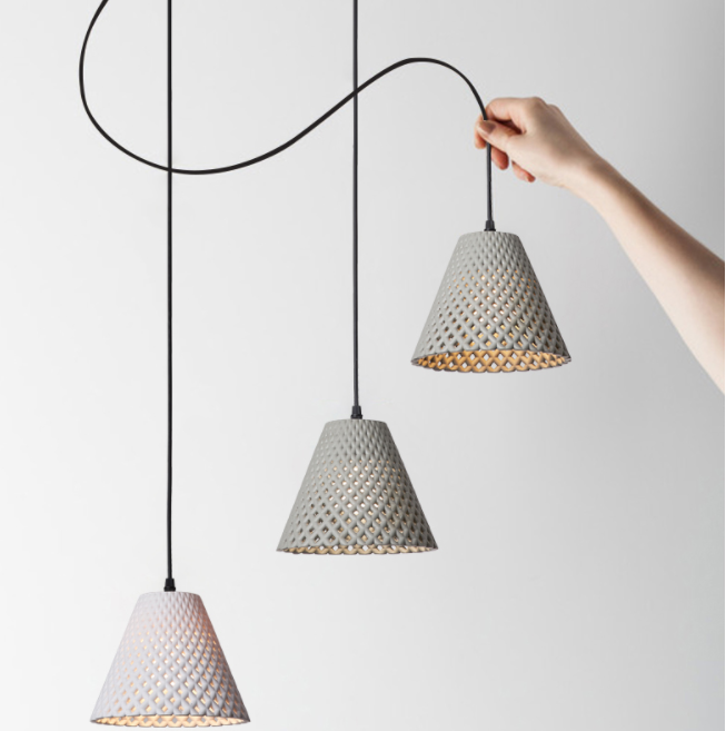 LED Modern Design Simple Decorative Resin Pendant Light