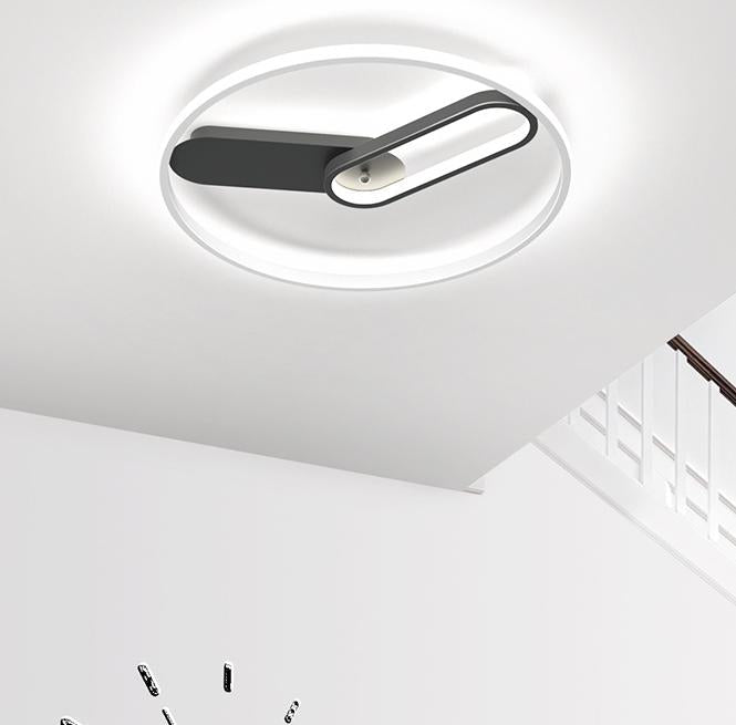 LED Modern Clock Ceiling Light