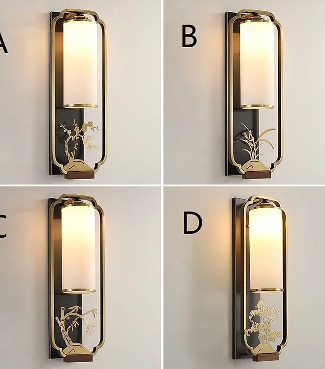 LED Simple Modern Chinese Style Wall Light