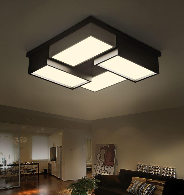 LED Acrylic Geometry Ceiling Light