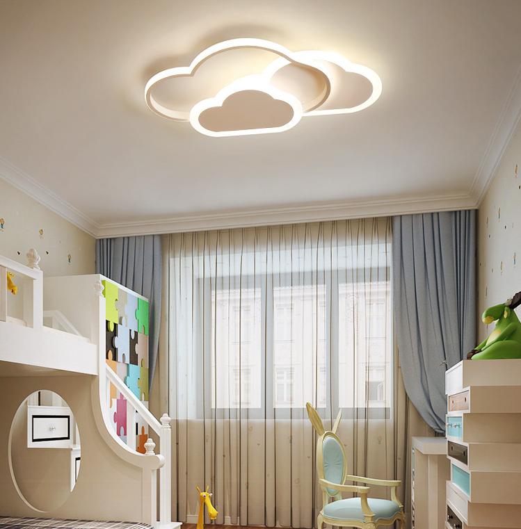 LED Modern Cloud Design Children's Ceiling Light