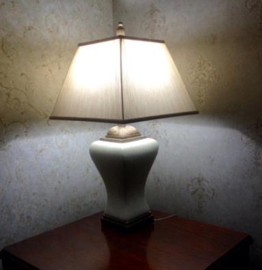 LED Luxury Ceramic European Style Table Lamp