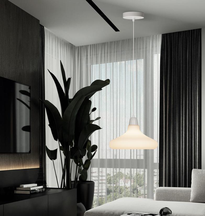 LED Multi-Design Milky White Pendant Light