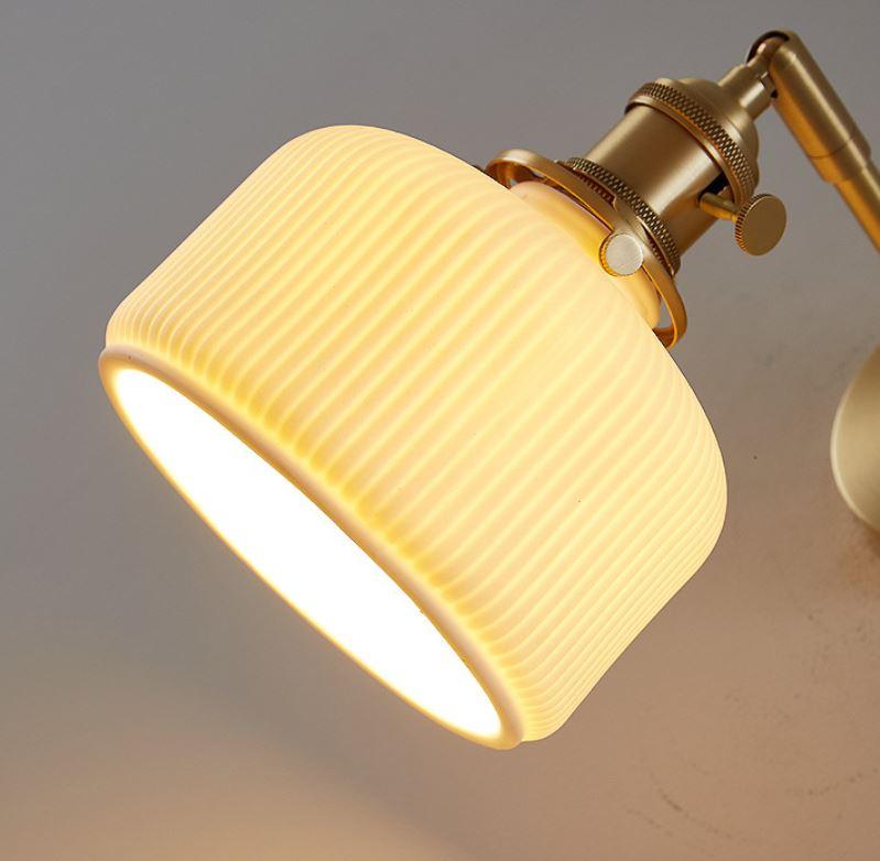 LED Retro Ceramic Wall Light