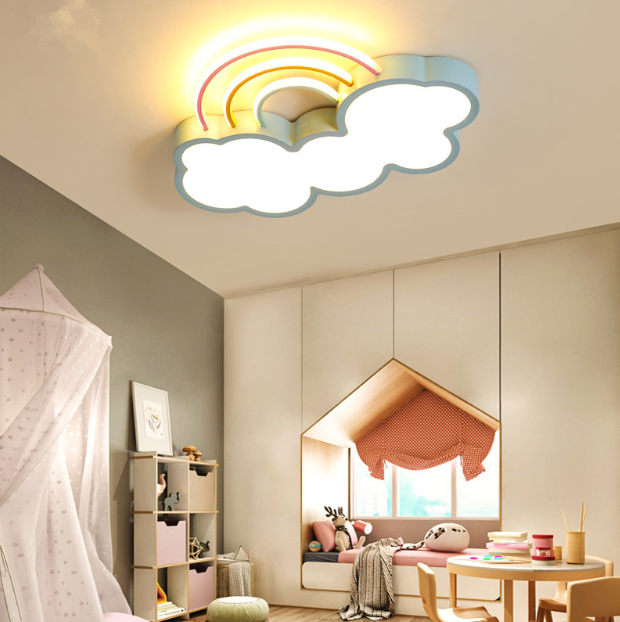 LED Cloud & Rainbow Children Modern Ceiling Light