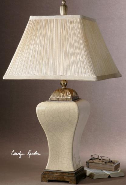 LED Luxury Ceramic European Style Table Lamp