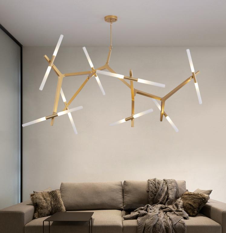LED Multi-Light Tree Branches Design Pendant Light