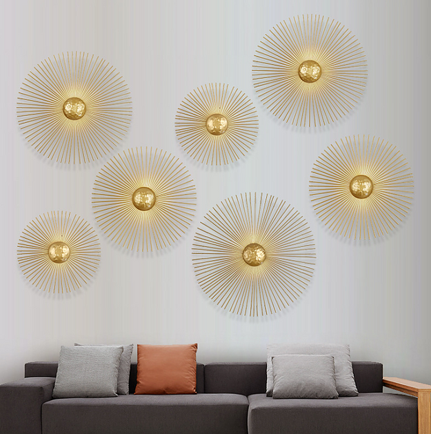 LED Sun Design Simple Modern Decorative Wall Light