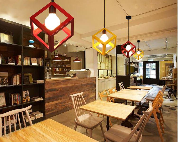 Retro American Industrial Design Metal Pendant Light