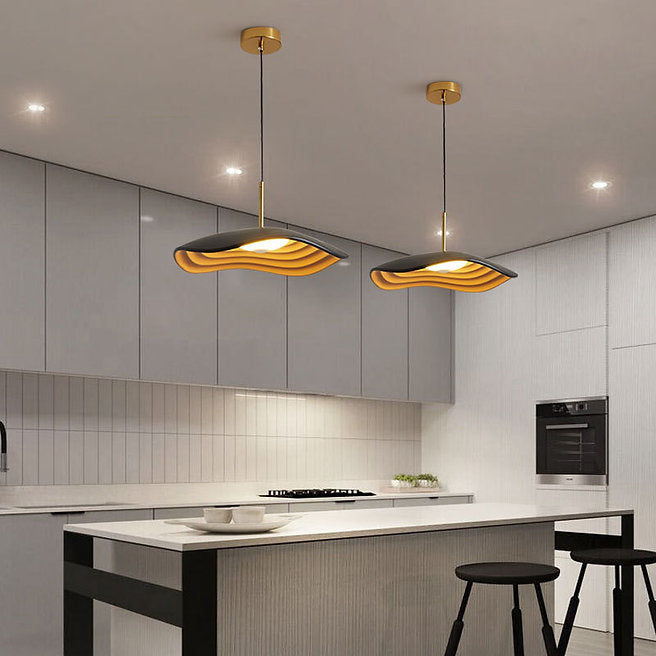 LED Lotus Leaf Design Modern Decorative Pendant Light