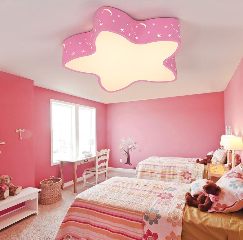 Acrylic LED Star Ceiling Light for Children Room