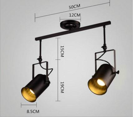 E27 LED Metal Track Light