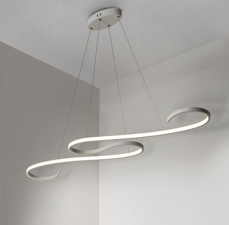 LED Modern Simplicity S Design Aluminum Pendant Light