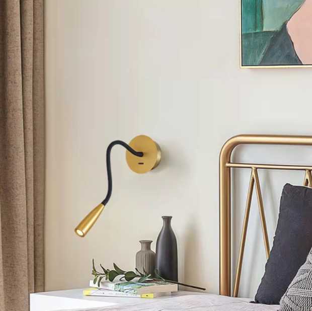 LED Adjustable Simple Bedside Reading Light