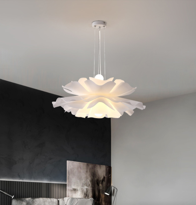 LED Flower Design Decorative Post-modern Pendant Light