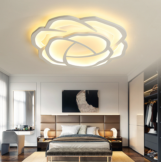 LED Modern Flower Design Ceiling Light