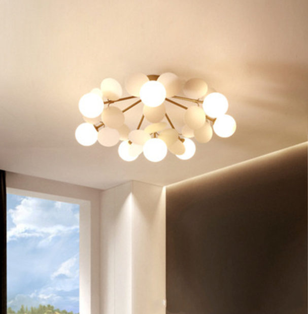 LED DNA Molecular Branches and Lights Pendant Light