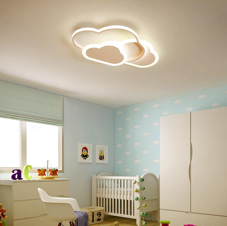 LED Modern Cloud Design Children's Ceiling Light