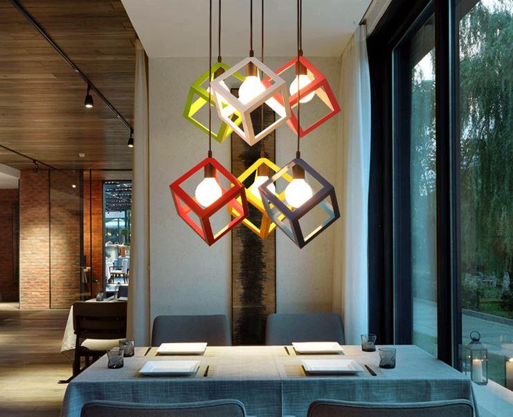 Retro American Industrial Design Metal Pendant Light