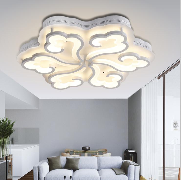 Acrylic LED Cloud Design Ceiling Light for Living Room Bedroom