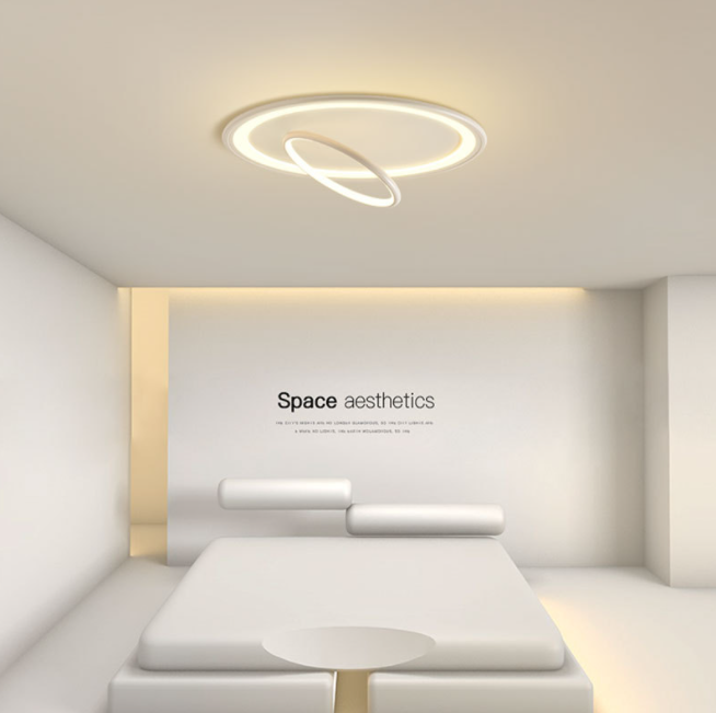 LED Dual Rings Modern Creative Ceiling Light – Lightingshop
