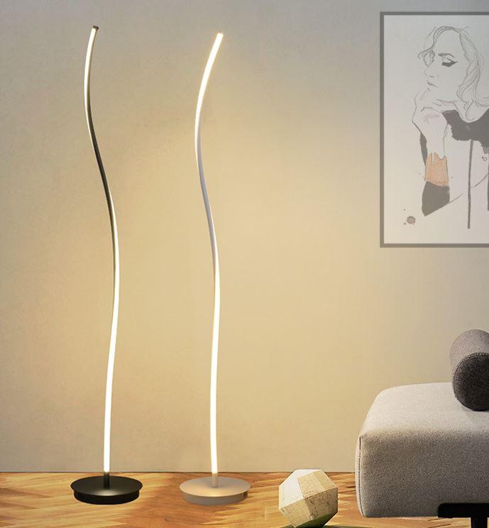 LED Minimalism Curve Floor Lamp