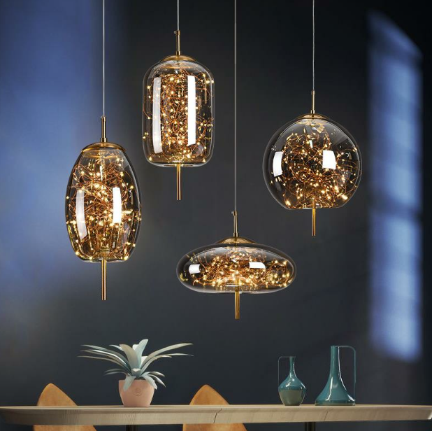LED Luxury Style Decorative Simple Pendant Light