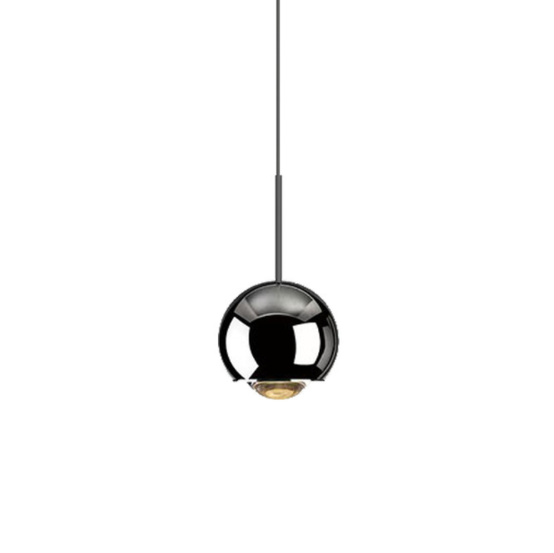 LED Modern Electroplated Sphere Pendant Light