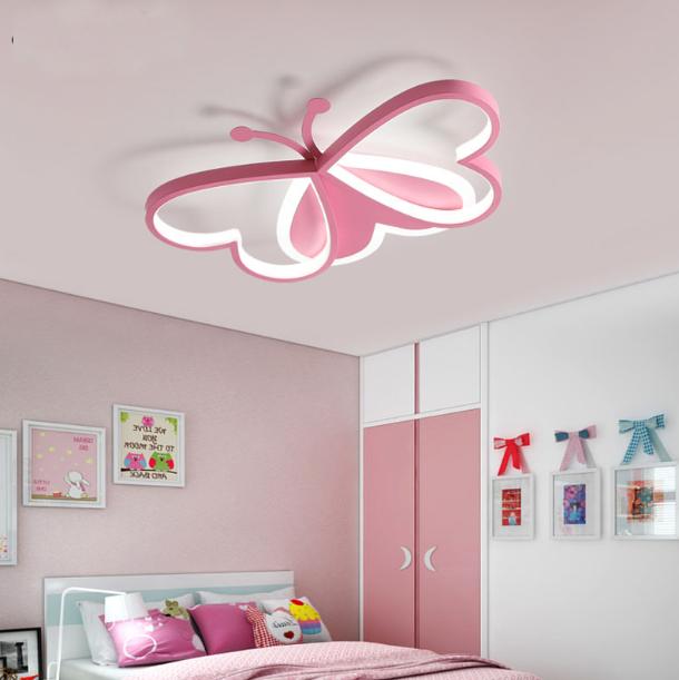 LED Butterfly Children's Ceiling Light