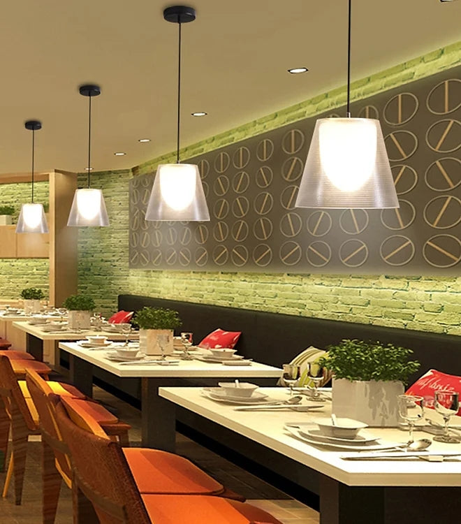 LED Simple Modern Decorative Cup Shape Pendant Light