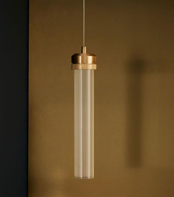 LED Glass Bar Modern Pendant Light