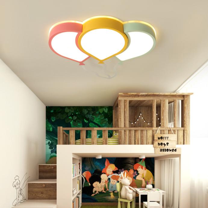 LED 3-Balloon Children's Ceiling Light