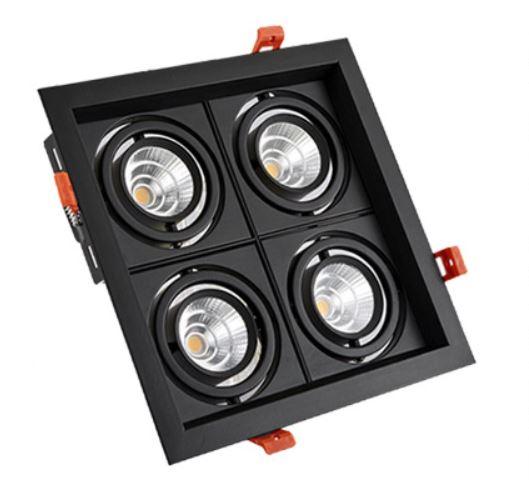 LED Four Lights Recessed Downlight