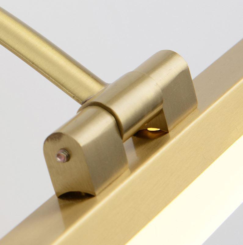 LED Copper Wall Mirror Light