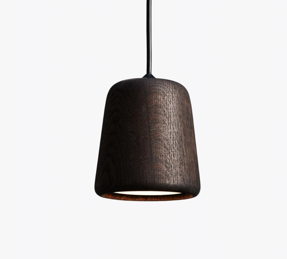 LED Mini Modern Wood Pendant Light