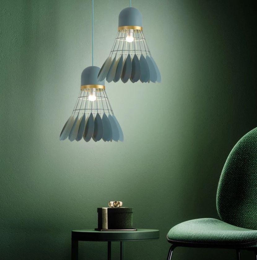 LED Giant Shuttlecock Design Pendant Light