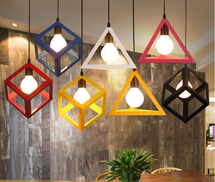 Retro American Industrial Design Metal Pendant Light