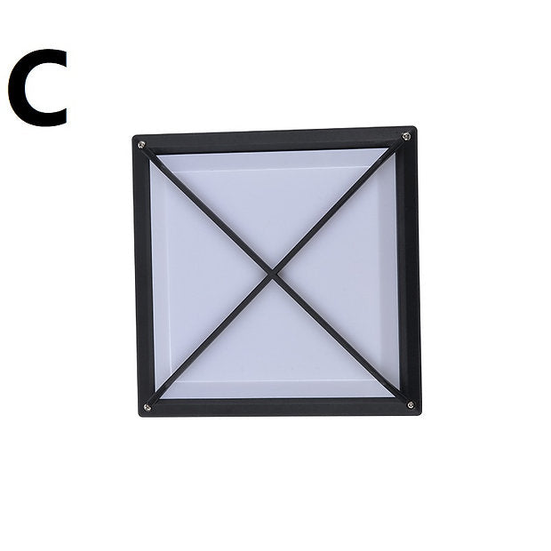 LED Simple Outside Waterproof Wall Light