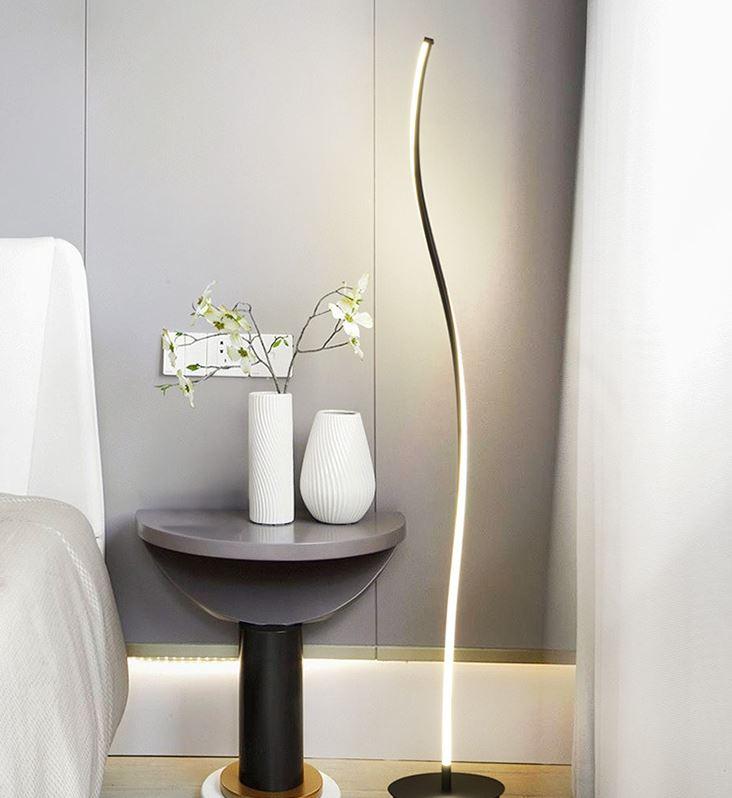 LED Minimalism Curve Floor Lamp