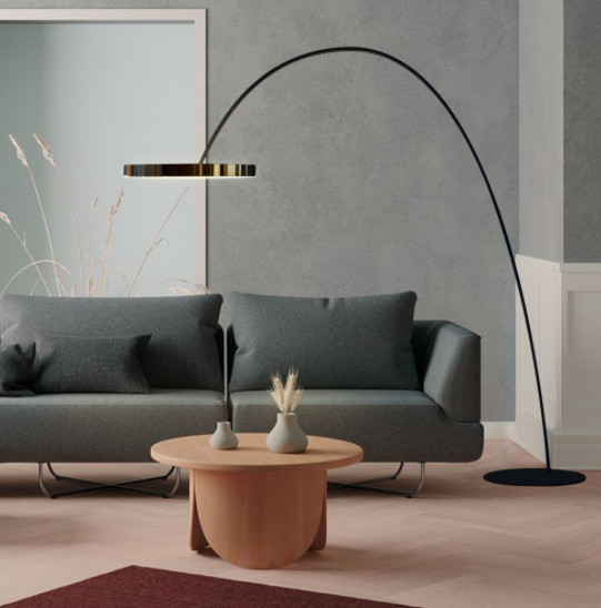 LED Simple Halo Modern Design Floor Lamp