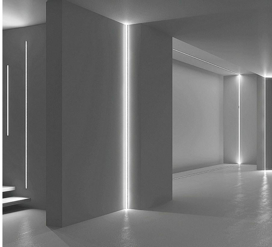 Wardrobe Linear Led LED Linear Aluminium Light for wardrobe wall corridor – Lightingshop