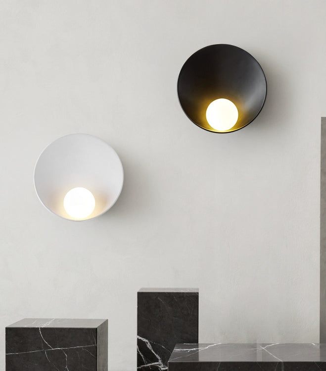 LED Moon & Disc Simple Modern Wall Light