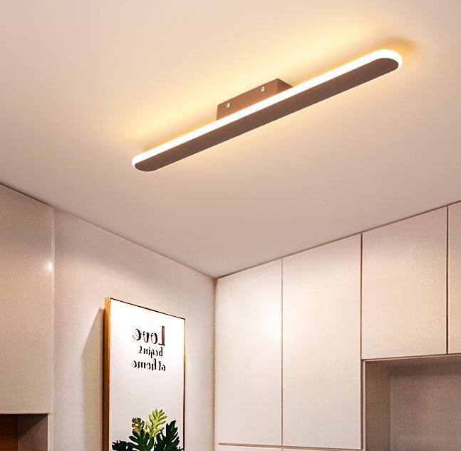 LED Linear Modern Acrylic Ceiling Light