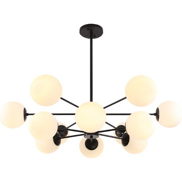 LED Multi-sphere DNA Molecular Style Modern Glass Pendant Light