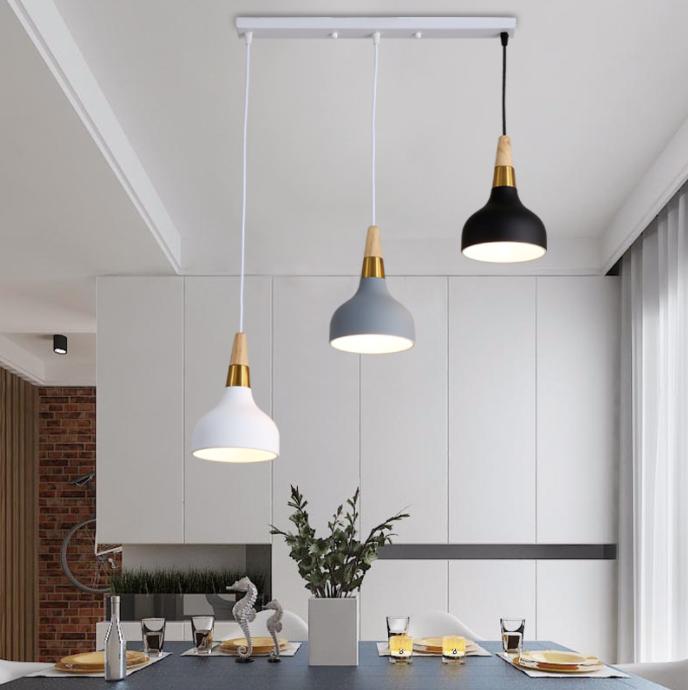 LED North European Macaroon Pendant Light