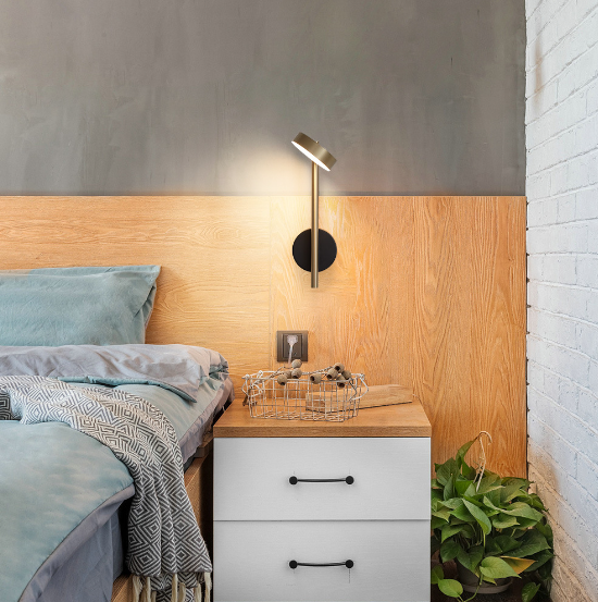 LED Simple Adjustable Modern Bedside Decorative Wall Light