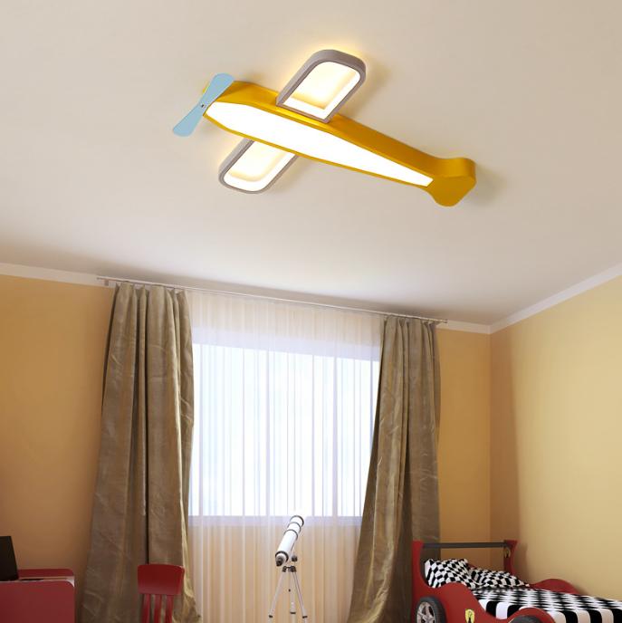 LED Airplane Design Children's Ceiling Light