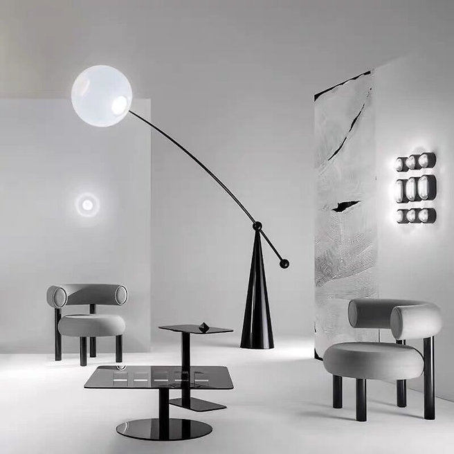 LED Moon & Branch Modern Floor Lamp